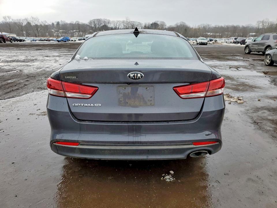 2017 Kia Optima VIN KNAGT4L37H5133305 COPART salvage auction — FRONT END, Salvage Title, sold $475 on 2026-07-24 (photo 6)