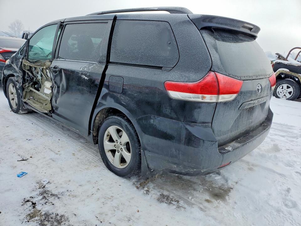 2013 Toyota Sienna VIN 5TDKK3DC5DS357332 COPART salvage auction — FRONT END, On - Permit Salvage, sold $2,600 on 2026-07-23 (photo 2)