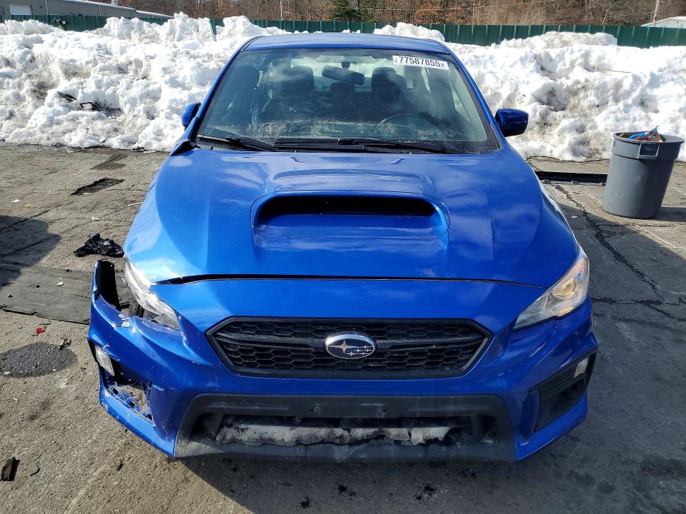 2018 Subaru Wrx VIN JF1VA1A61J9809814 COPART salvage auction — FRONT END, Id - Salvage Certificate Of Title, sold $3,800 on 2026-07-07 (photo 5)