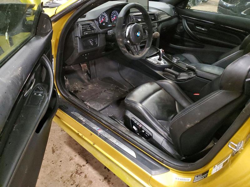 2015 BMW M4 VIN WBS3R9C56FK332643 COPART salvage auction — SIDE, Mi - Cert Of Title-Salvage Vehicle, sold $14,000 on 2026-07-10 (photo 8)