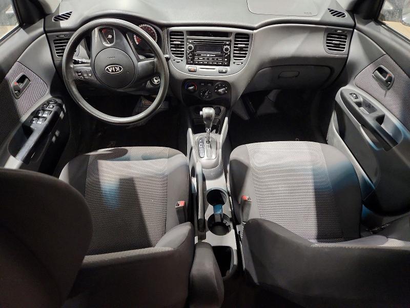 2011 Kia Rio VIN KNADH5B39B6756700 COPART salvage auction — VANDALISM, AB - BOS - SALVAGE, sold $450 on 2026-07-14 (photo 8)