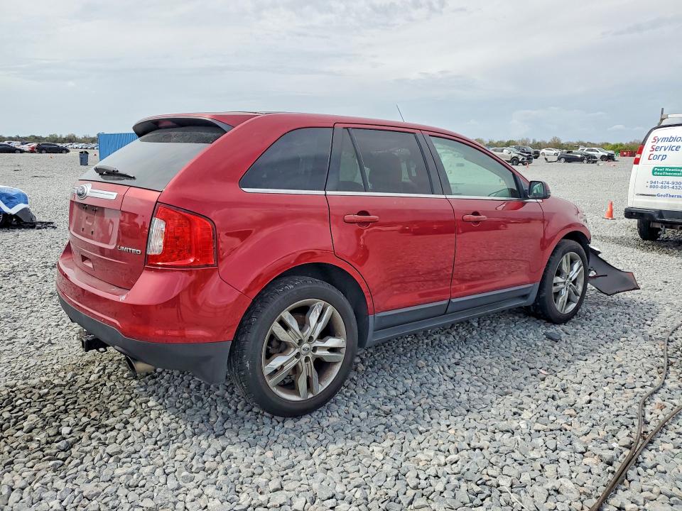 2013 Ford Edge VIN 2FMDK3K9XDBA21169 COPART salvage auction — SIDE, Fl - Cert Of Title Slvg Rebuildable, sold $400 on 2026-07-02 (photo 3)