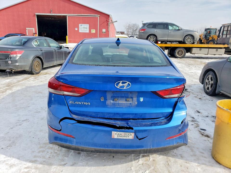 2018 Hyundai VIN KMHD84LF8JU685467 COPART salvage auction — FRONT END, ON - PERMIT SALVAGE, sold $150 on 2026-07-28 (photo 6)