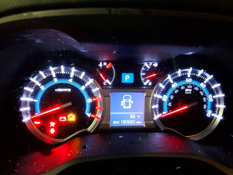 2015 Toyota 4runner VIN JTEZU5JR8F5084985 COPART salvage auction — ROLLOVER, Ms - Cert Of Title-Salvaged, sold $4,150 on 2026-07-14 (photo 9)