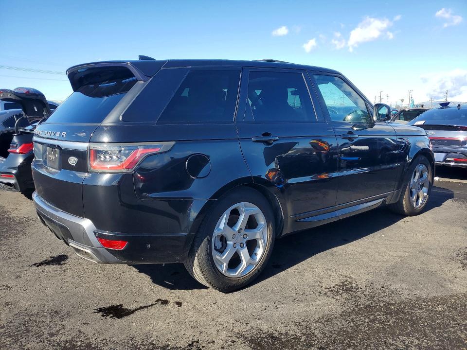 2018 Land rover Range rover sport VIN SALWR2RK3JA181874 COPART salvage auction — MINOR DENT/SCRATCHES, Ca - Dis/Dlr/Exp Only Clean Title, sold $14,900 on 2026-07-15 (photo 3)