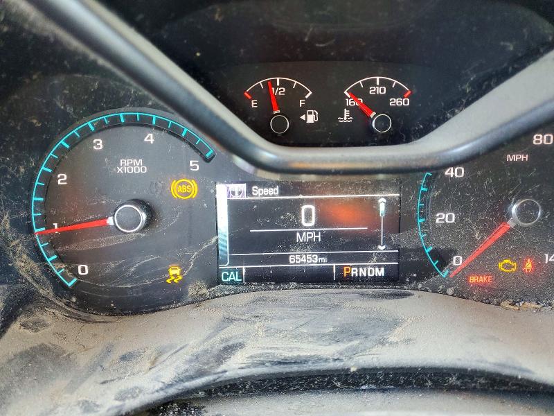 2016 Chevrolet Colorado VIN 1GCPTCE17G1391189 COPART salvage auction — FRONT END, Salvage Title, sold $5,900 on 2026-09-03 (photo 9)