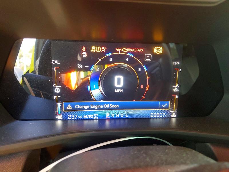 2023 Chevrolet Colorado VIN 1GCPTEEK6P1153855 COPART salvage auction — FRONT END, Sc - Cert Of Title-Salvage, sold $11,500 on 2026-07-02 (photo 9)