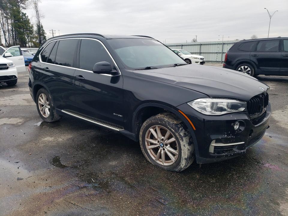 2015 BMW X5 VIN 5UXKR0C59F0K60183 COPART salvage auction — FRONT END, NC - DEALER ONLY CLEAN TITLE, sold $2,100 on 2026-07-16 (photo 4)