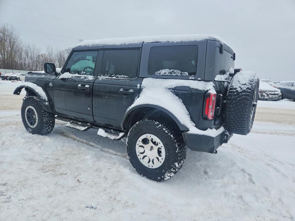2023 Ford Bronco VIN 1FMDE5DH2PLB18491 COPART salvage auction — FRONT END, Mi - Certificate Of Title, sold $12,700 on 2026-07-22 (photo 2)