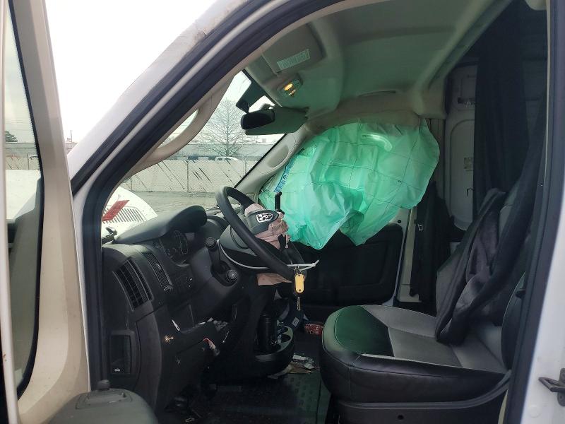 2021 Ram Promaster 2500 VIN 3C6LRVDG1ME590799 COPART salvage auction — FRONT END, Md - Cert Of Salvage > 75% Damage, sold $1,850 on 2026-07-28 (photo 7)