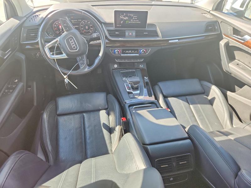 2019 Audi Q5 VIN WA1BNAFY9K2053794 COPART salvage auction — REAR END, TX - SALVAGE VEHICLE TITLE (P), sold $9,300 on 2026-08-28 (photo 8)