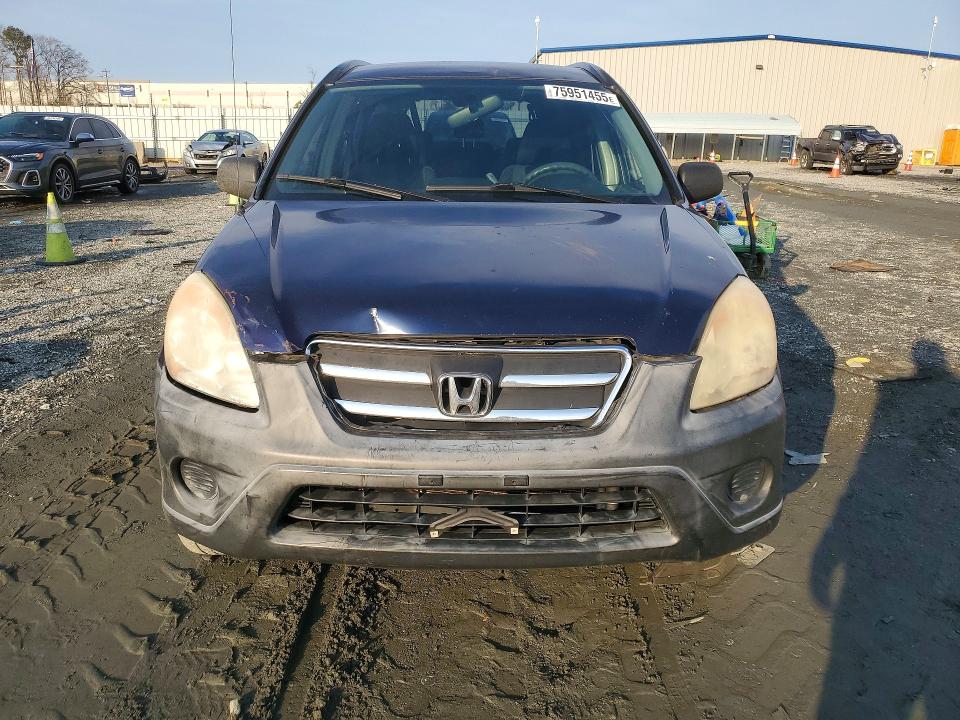 2006 Honda Cr-v VIN JHLRD78596C008595 COPART salvage auction — FRONT END, Sc - Cert Of Title-Salvage, sold $1,150 on 2026-07-06 (photo 5)