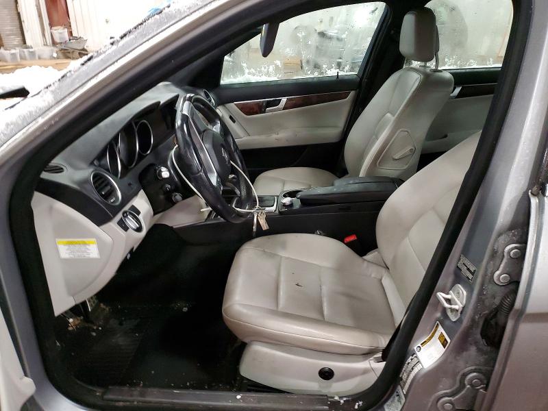 2014 Mercedes-benz VIN WDDGF8AB3EG245679 COPART salvage auction — FRONT END, Mi - Cert Of Title-Salvage Vehicle, sold $850 on 2026-07-10 (photo 7)