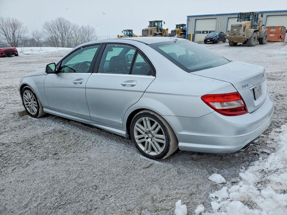 2008 Mercedes-benz C class VIN WDDGF54X98R014705 COPART salvage auction — FRONT END, PA - CERTIFICATE OF SALVAGE, sold $4,050 on 2026-08-07 (photo 2)