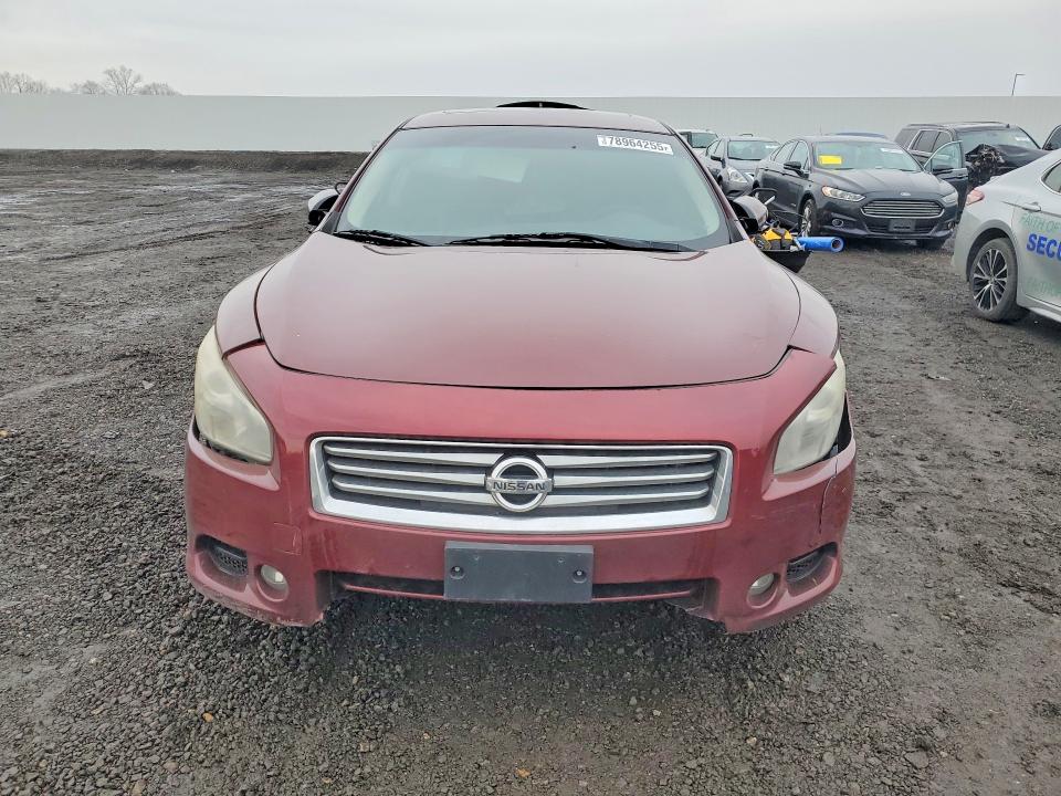 2013 Nissan Maxima VIN 1N4AA5AP3DC844974 COPART salvage auction — REAR END, Md - Cert Of Salvage > 75% Damage, sold $200 on 2026-07-10 (photo 5)