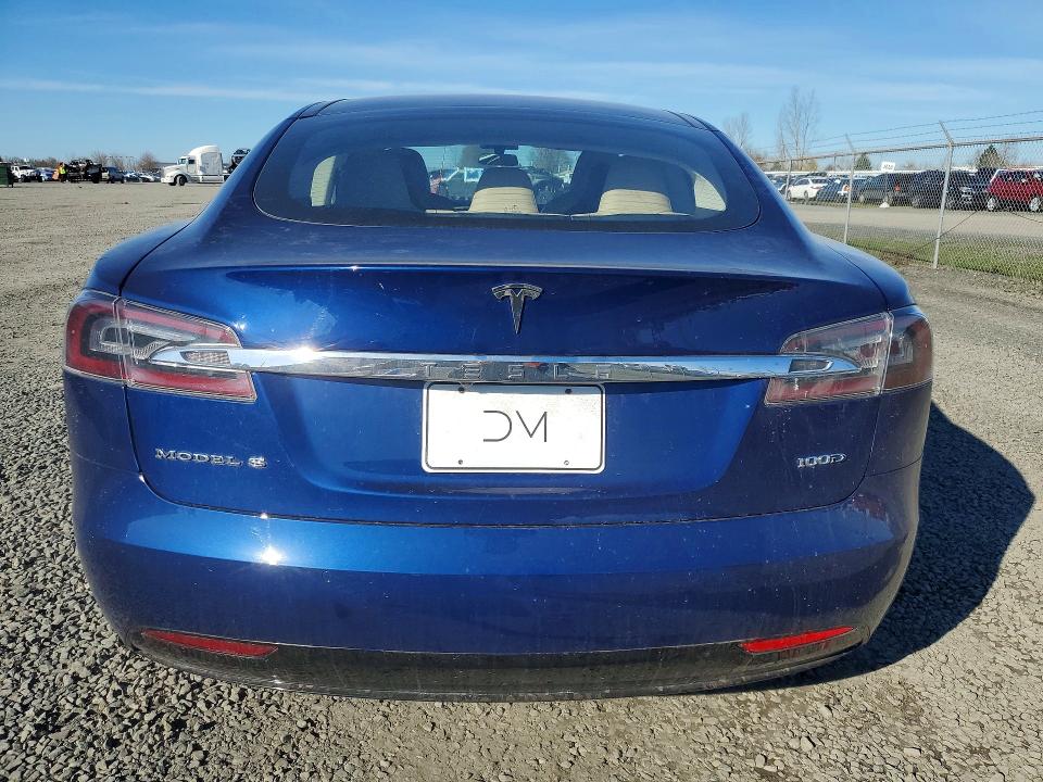 2017 Tesla Model s VIN 5YJSA1E21HF192757 COPART salvage auction — FRONT END, Or - Salvage Title Certificate, sold $7,400 on 2026-07-07 (photo 6)