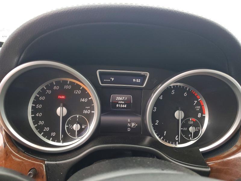 2015 Mercedes-benz VIN 4JGDA5GB9FA457245 COPART salvage auction — FRONT END, Al - Cert Of Title-Salvage Title, sold $1,850 on 2026-07-09 (photo 9)