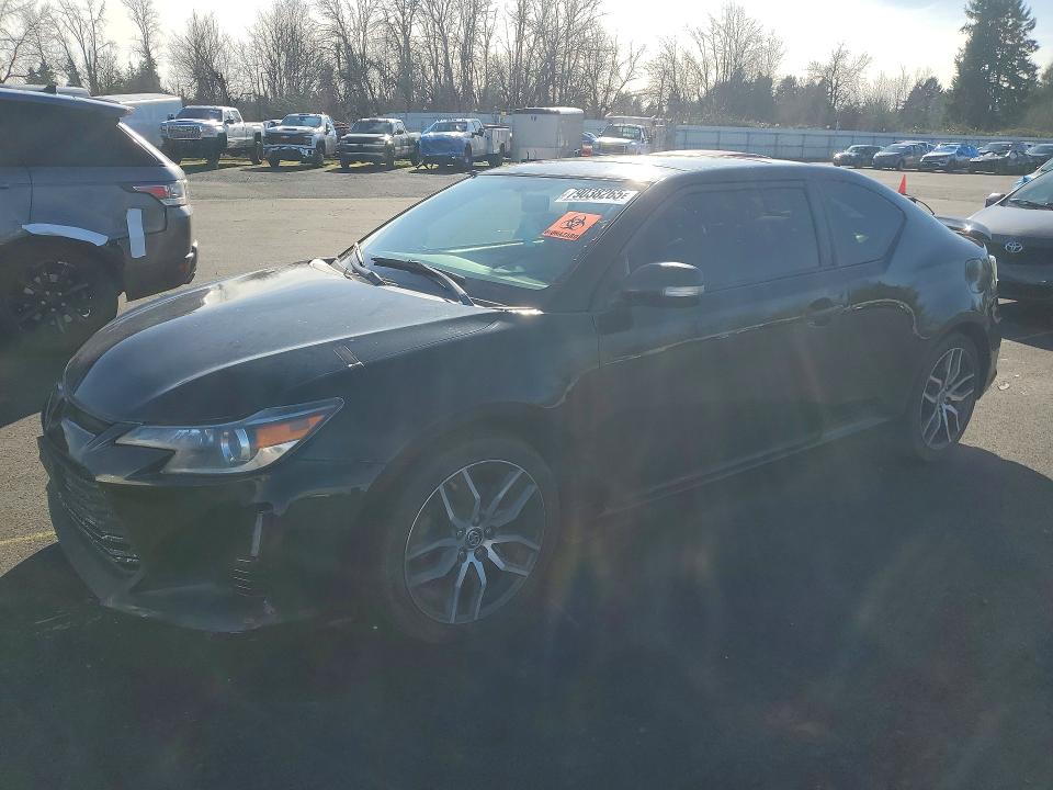 2016 Scion Tc VIN JTKJF5C71GJ022711 COPART salvage auction — VANDALISM, Or - Salvage Title Certificate, sold $1,250 on 2026-07-06 (photo 1)