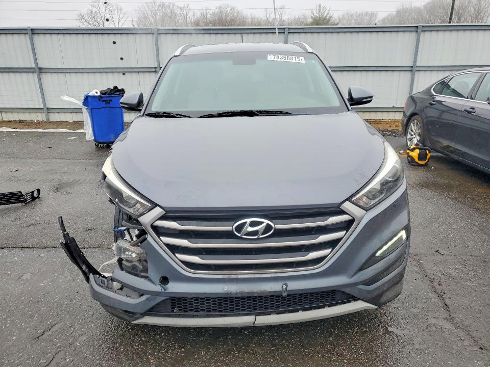 2017 Hyundai Tucson VIN KM8J3CA2XHU341936 COPART salvage auction — FRONT END, Nj - Cert Of Title-Salvage, sold $3,100 on 2026-07-07 (photo 5)