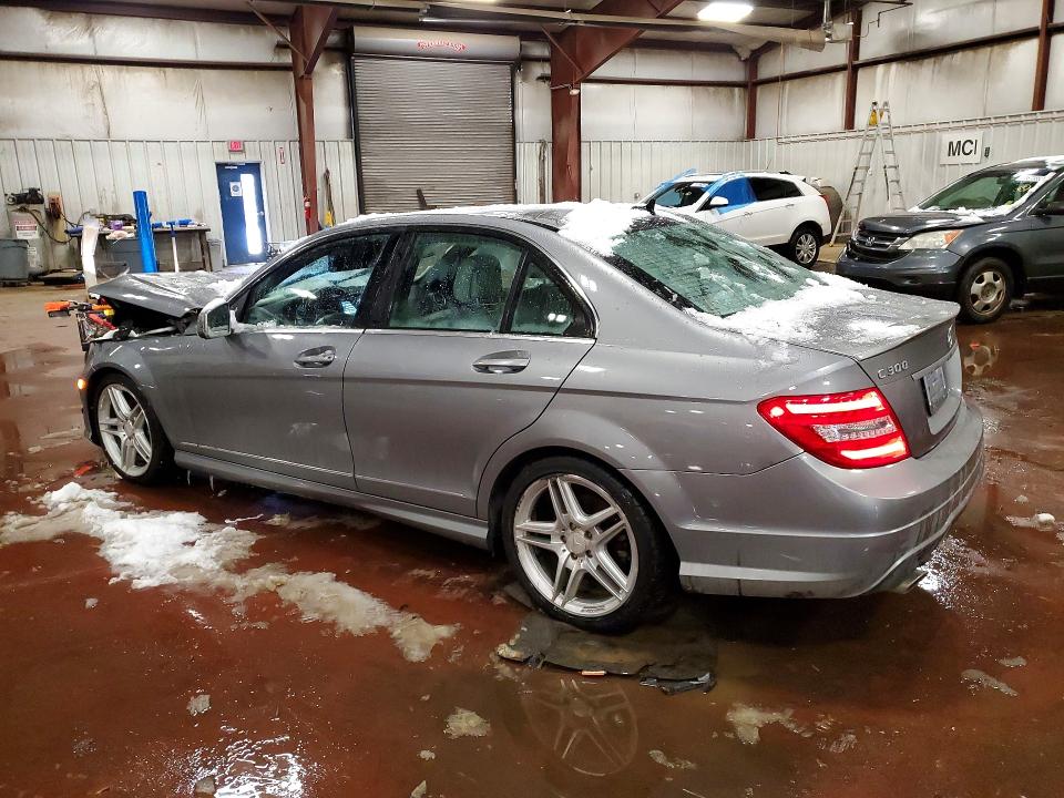 2014 Mercedes-benz VIN WDDGF8AB3EG245679 COPART salvage auction — FRONT END, Mi - Cert Of Title-Salvage Vehicle, sold $850 on 2026-07-10 (photo 2)