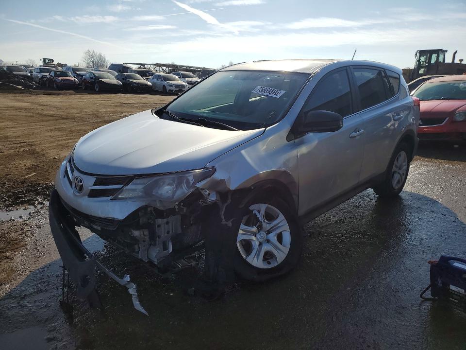2014 Toyota Rav 4 VIN JTMZFREVXEJ011880 COPART salvage auction — FRONT END, Tn - Salvage Certificate, sold $3,950 on 2026-07-07 (photo 1)