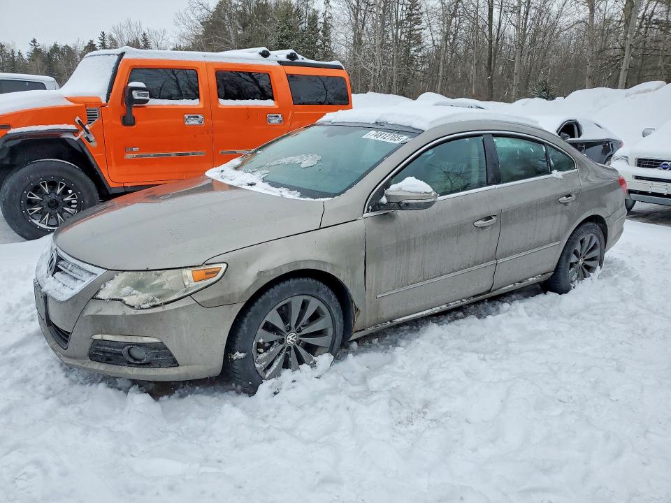2010 Volkswagen Passat cc VIN WVWML9AN3AE511259 COPART salvage auction — FRONT END, On - Permit No Brand - Unfit, sold $225 on 2026-08-11 (photo 1)