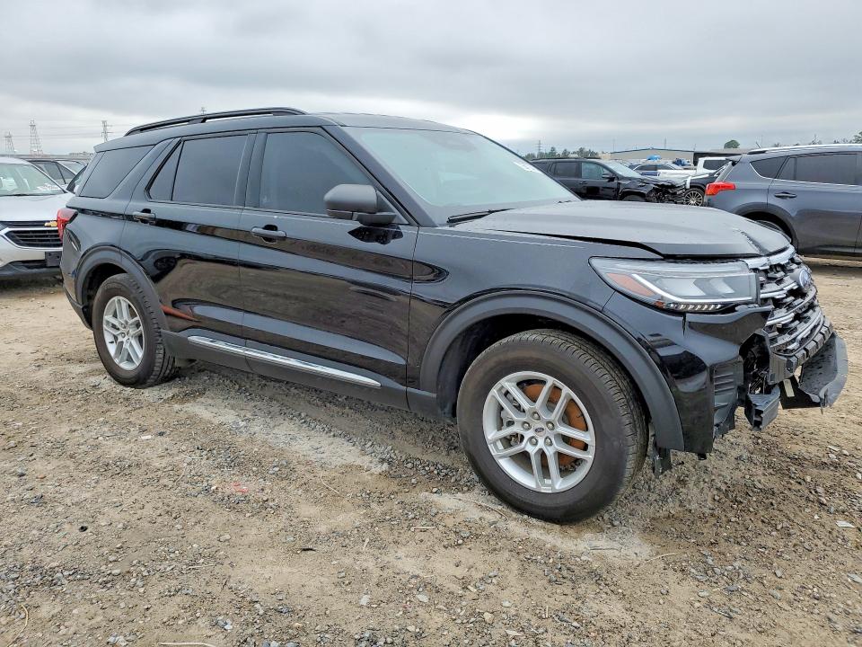 2025 Ford Explorer VIN 1FMUK7DH8SGA22970 COPART salvage auction — FRONT END, Tx - Salvage Vehicle Title, sold $13,400 on 2026-07-07 (photo 4)
