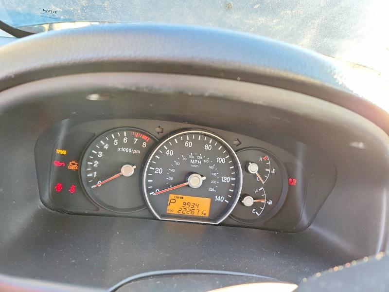 2008 Kia Rondo VIN KNAFG526487162525 COPART salvage auction — REAR END, CT - CERT OF TITLE-SALVAGE, sold $500 on 2026-07-14 (photo 9)