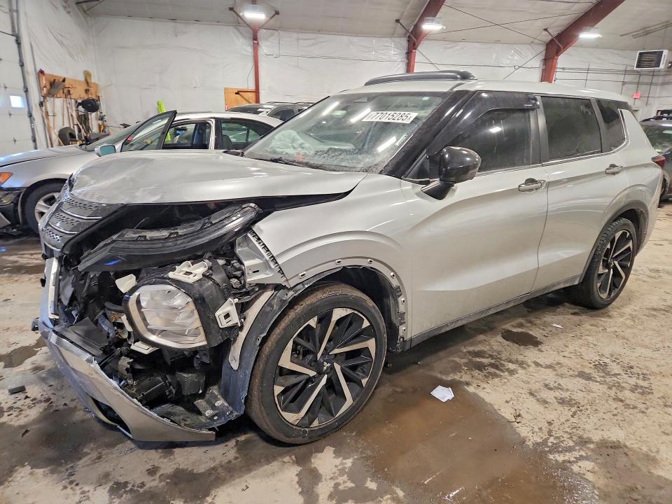 2022 Mitsubishi Outlander VIN JA4J4UA86NZ025230 COPART salvage auction — FRONT END, Wv - Salvage Certificate, sold $4,500 on 2026-07-20 (photo 1)