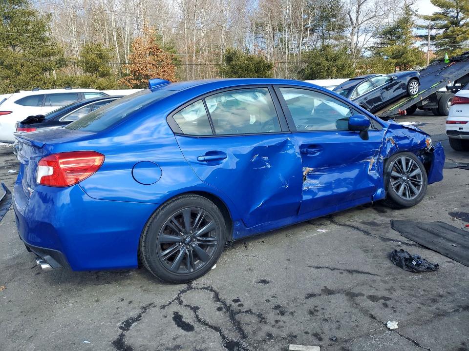 2018 Subaru Wrx VIN JF1VA1A61J9809814 COPART salvage auction — FRONT END, Id - Salvage Certificate Of Title, sold $3,800 on 2026-07-07 (photo 3)