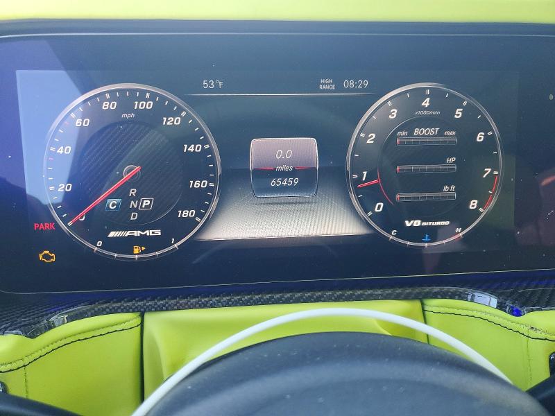 2020 Mercedes-benz G-klasse VIN WDCYC7HJ5LX336698 COPART salvage auction — REAR END, Salvage Title, sold $65,000 on 2026-07-23 (photo 9)