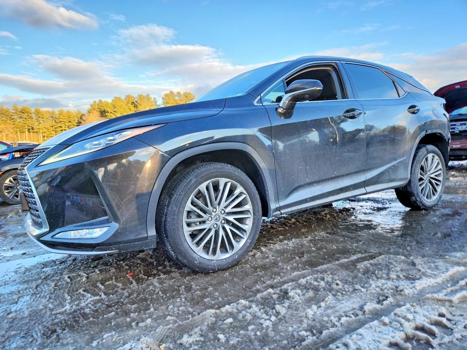 2021 Lexus Rx VIN 2T2JZMDA5MC302976 COPART salvage auction — REAR END, Ma - Cert Of Title-Salvage, sold $20,100 on 2026-07-30 (photo 1)