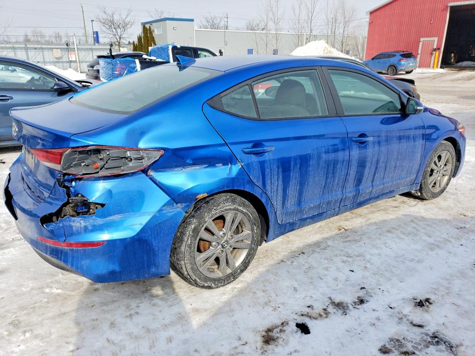 2018 Hyundai VIN KMHD84LF8JU685467 COPART salvage auction — FRONT END, ON - PERMIT SALVAGE, sold $150 on 2026-07-28 (photo 3)