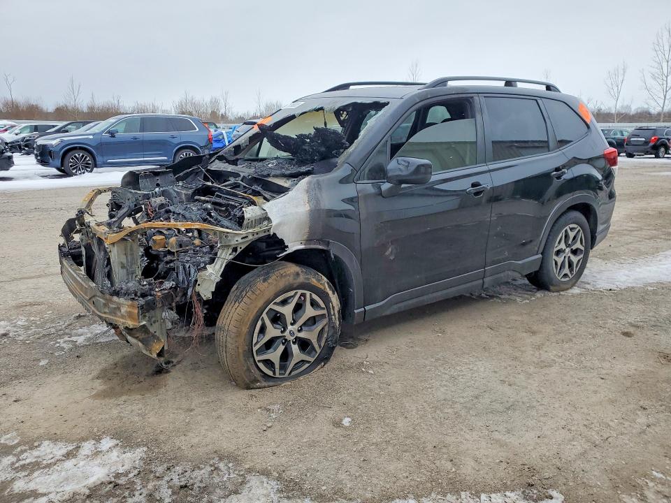 2020 Subaru Forester VIN JF2SKAJC7LH550269 COPART salvage auction — ENGINE BURN, PA - CERTIFICATE OF SALVAGE, sold $600 on 2026-07-20 (photo 1)