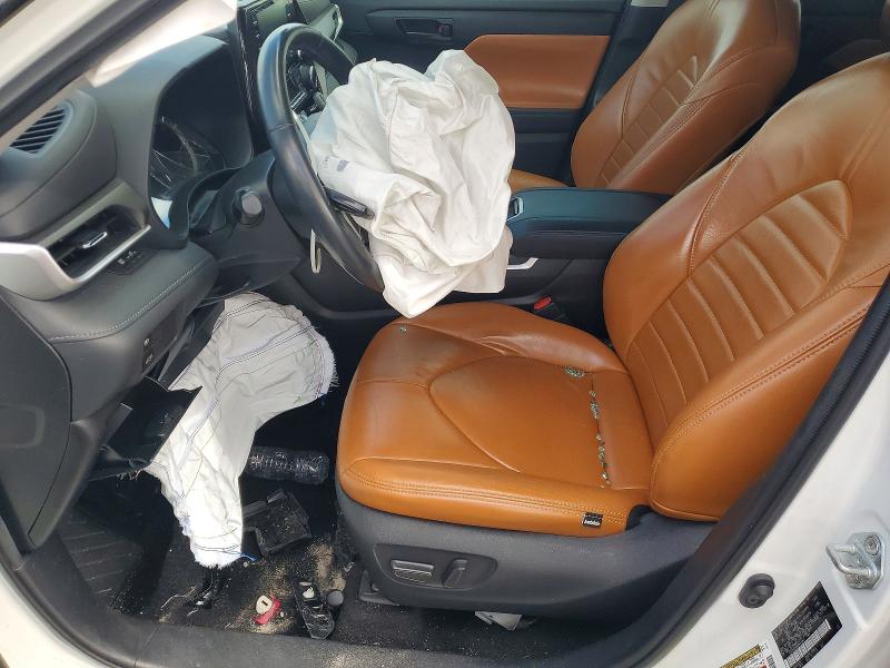 2022 Toyota Highlander hybrid VIN 5TDZARAH2NS510562 COPART salvage auction — FRONT END, FL - CERTIFICATE OF DESTRUCTION, sold $11,600 on 2026-07-16 (photo 7)