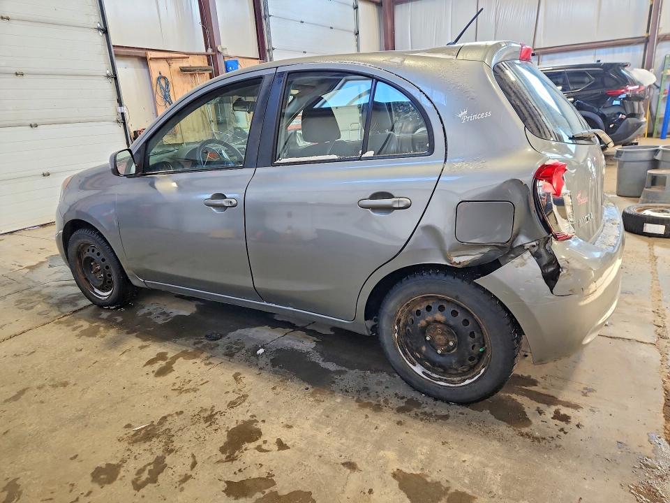 2015 Nissan Micra VIN 3N1CK3CP2FL225391 COPART salvage auction — REAR END, Ab - Bos - Salvage, sold $550 on 2026-07-02 (photo 2)
