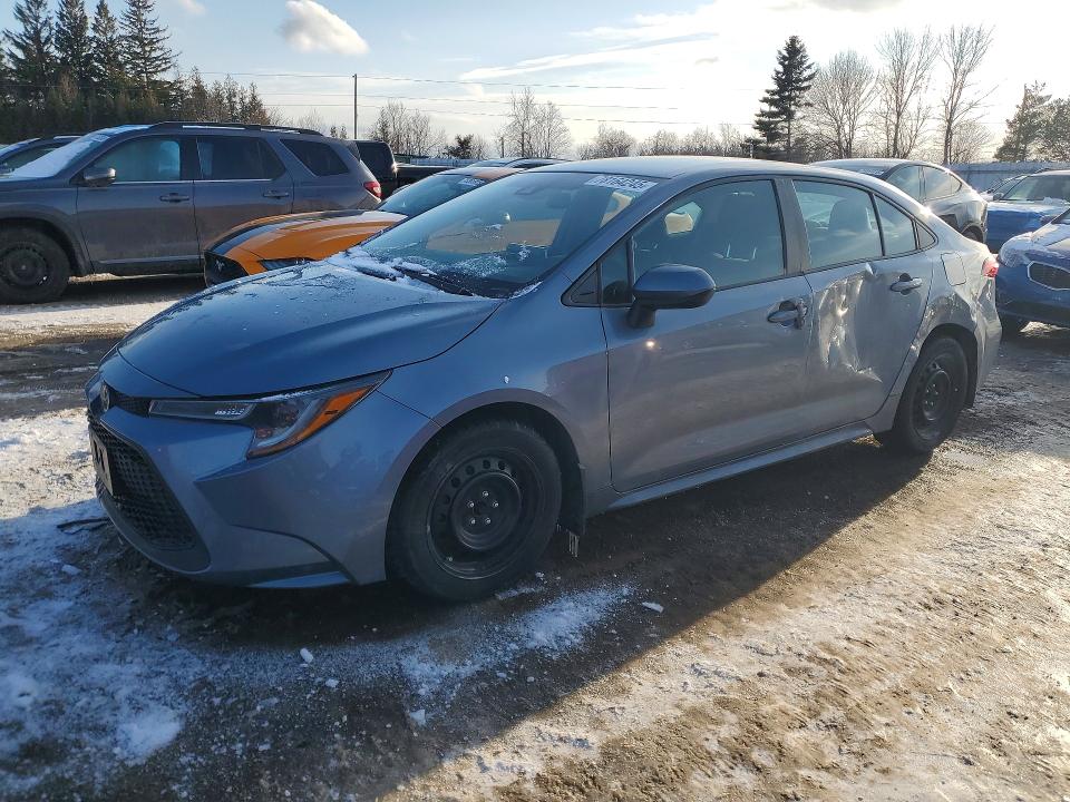2020 Toyota Corolla VIN 5YFBPRBE3LP121956 COPART salvage auction — SIDE, Salvage Title, sold $5,800 on 2026-07-09 (photo 1)