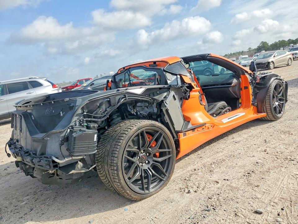 2023 Chevrolet Corvette VIN 1G1YE2D38P5601618 COPART salvage auction — STRIPPED, Tx - Salvage Vehicle Title, sold $32,250 on 2026-07-02 (photo 3)