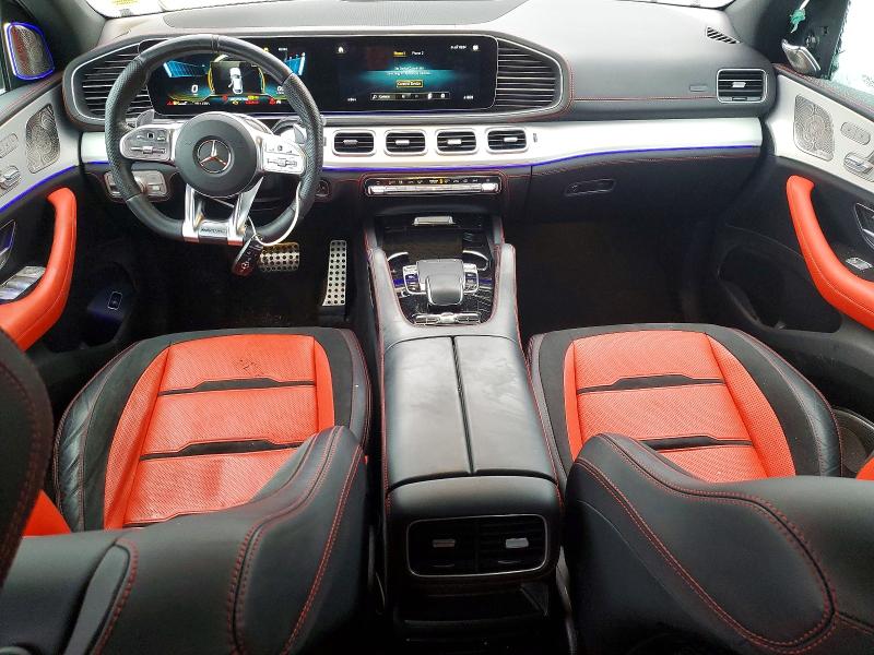2021 Mercedes-benz Gle coupe VIN 4JGFD6BB7MA565275 COPART salvage auction — FRONT END, Id - Salvage Certificate Of Title, sold $36,250 on 2026-07-07 (photo 8)