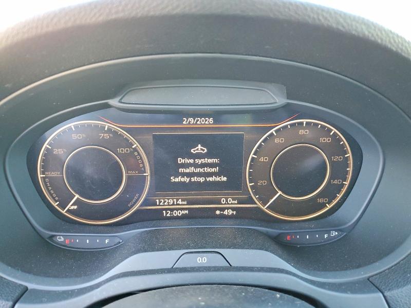 2018 Audi A3 VIN WAUTPBFF2JA093239 COPART salvage auction — FRONT END, Salvage Title, sold $2,100 on 2026-07-14 (photo 9)