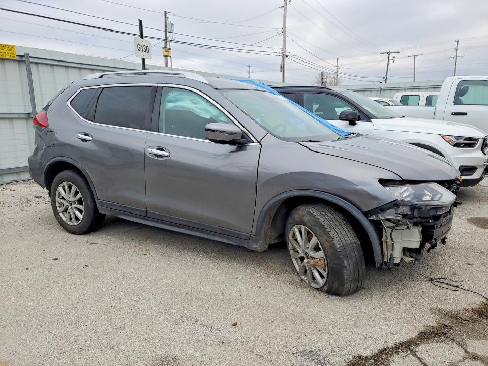 2019 Nissan Rogue sport VIN KNMAT2MV1KP536950 COPART salvage auction — FRONT END, Il - Certificate Of Title, sold $1,850 on 2026-07-20 (photo 4)