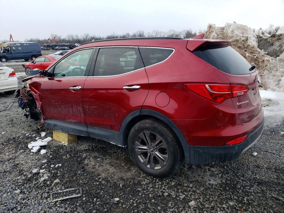 2014 Hyundai Santa fe VIN 5XYZUDLB3EG217950 COPART salvage auction — FRONT END, Nj - Cert Of Title-Salvage, sold $1,650 on 2026-07-14 (photo 2)