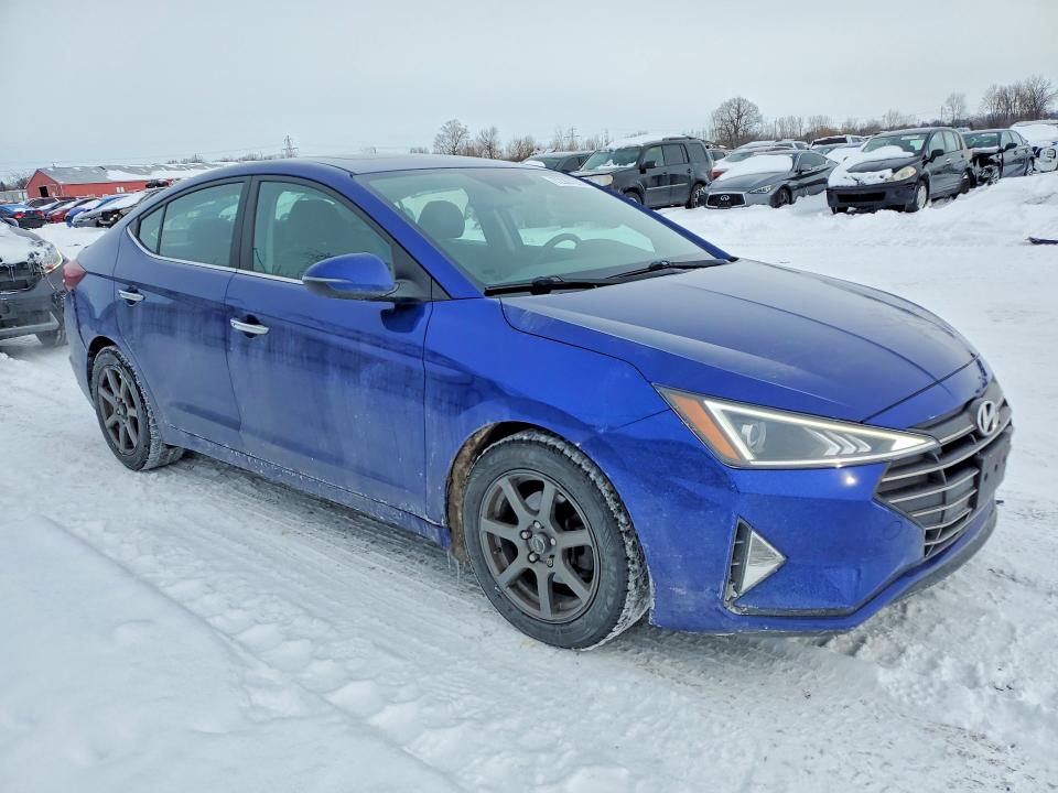 2019 Hyundai Elantra VIN KMHD84LF4KU774454 COPART salvage auction — REAR END, On - Permit Salvage, sold $1,750 on 2026-07-28 (photo 4)