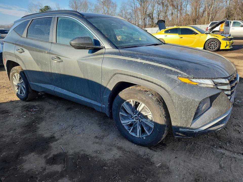 2024 Hyundai Tucson VIN KM8JBCD13RU206241 COPART salvage auction — REAR END, Md - Cert Of Salvage > 75% Damage, sold $10,400 on 2026-07-02 (photo 4)