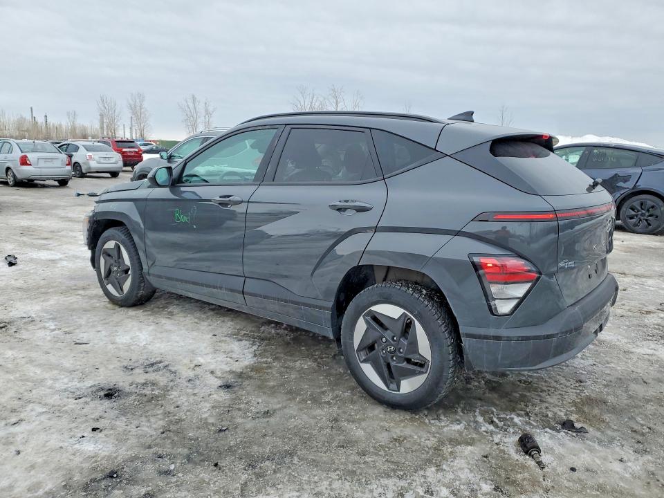 2025 Hyundai Kona VIN KM8HC3A61SU032736 COPART salvage auction — SIDE, Qc - Gravement Accidente, sold $150 on 2026-07-14 (photo 2)
