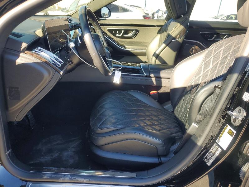 2022 Mercedes-benz S class VIN W1K6G6DB5NA073313 COPART salvage auction — Mechanical, FL - CERTIFICATE OF TITLE (P), sold $45,000 on 2026-05-27 (photo 7)