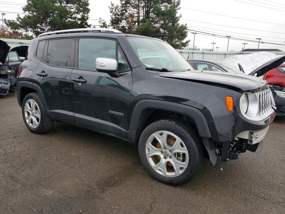 2015 Jeep Renegade VIN ZACCJBDT5FPB83960 COPART salvage auction — FRONT END, OH - CERT OF TITLE-SALVAGE, sold $1,400 on 2026-07-24 (photo 4)
