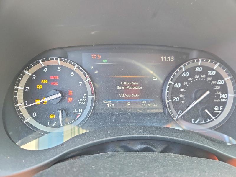 2020 Toyota Highlander VIN 5TDDZRBH4LS034653 COPART salvage auction — FRONT END, Wv - Salvage Certificate, sold $10,800 on 2026-07-08 (photo 9)