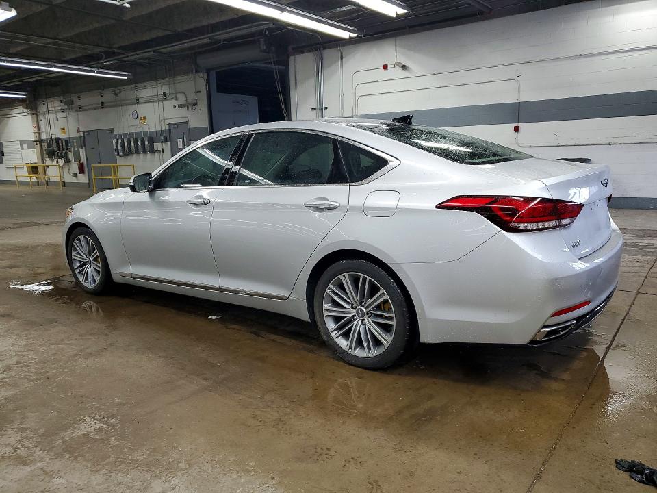 2018 Genesis G80 VIN KMHGN4JE4JU230387 COPART salvage auction — MECHANICAL, IL - CERTIFICATE OF TITLE, sold $4,800 on 2026-07-09 (photo 2)