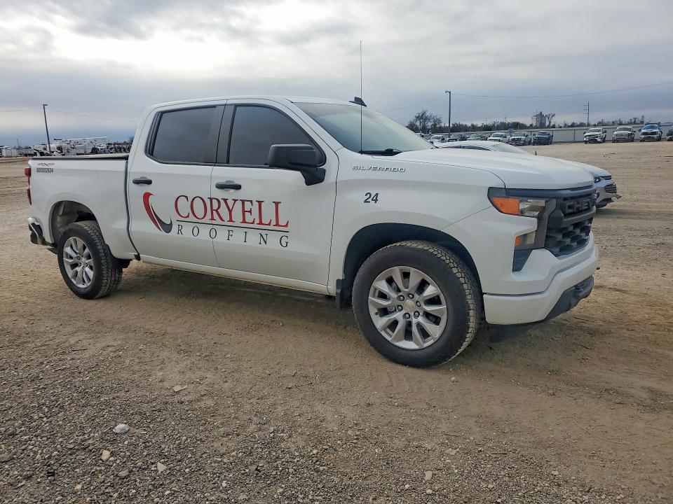 2023 Chevrolet Silverado VIN 3GCPDBEK0PG260932 COPART salvage auction — REAR END, Tx - Certificate Of Title, sold $16,000 on 2026-07-29 (photo 4)